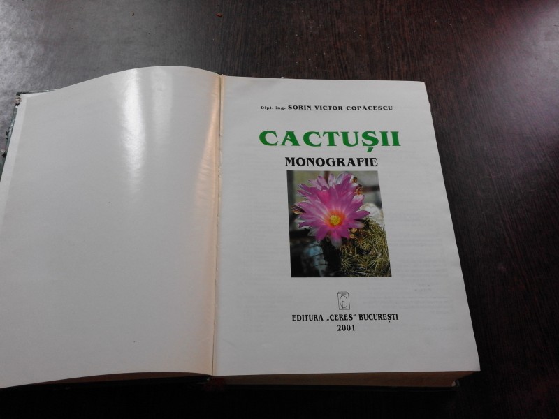 MONOGRAFIE CACTUSII - SORIN VICTOR COPACESCU