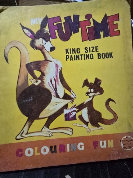MY FUN TIME, KING SIZE PAINTING BOOK  (CARTE DE COLOREAT)