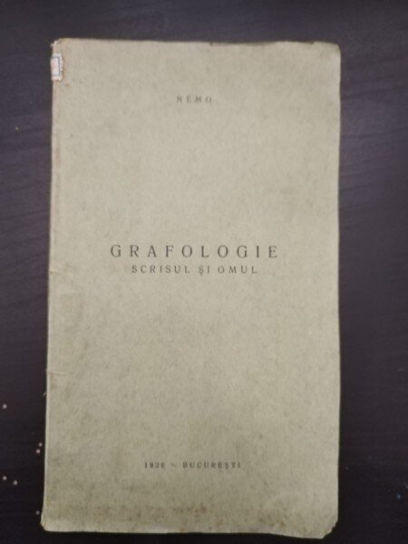 Nemo - Grafologie: Scrisul si Omul