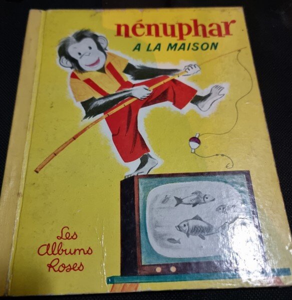 Nenuphar a la maison, les albums roses