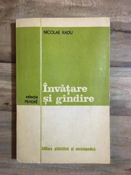 Nicolae Radu - Invatare si Gindire