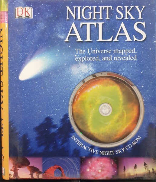NIGHT SKY ATLAS - ROBIN SCAGELL  (CARTE IN LIMBA ENGLEZA, CONTINE CD)