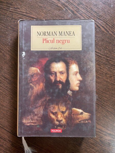 Norman Manea Plicul negru (coperti cartonate)