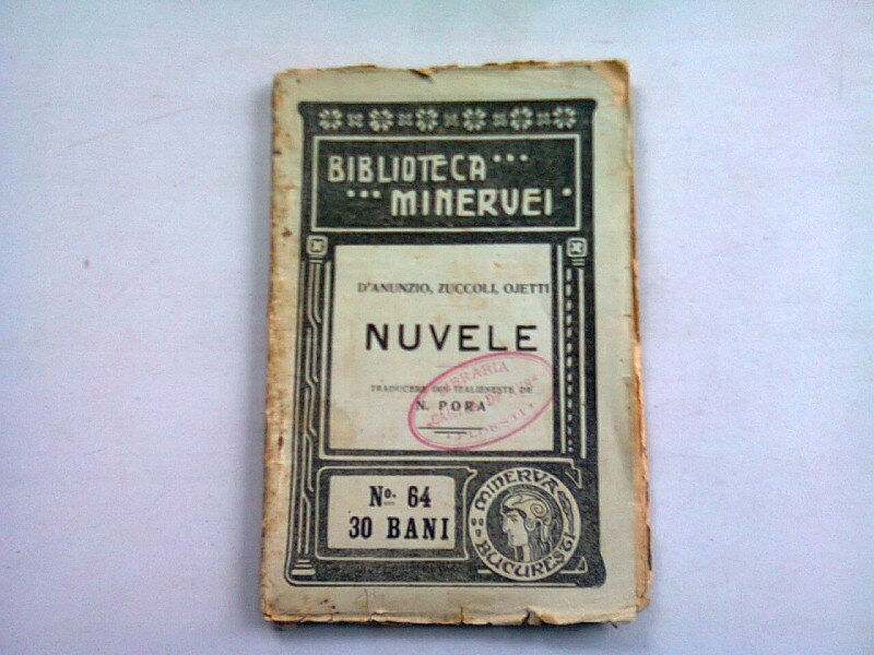 NUVELE - D ANUNZIO, ZUCCOLI, OJETTI