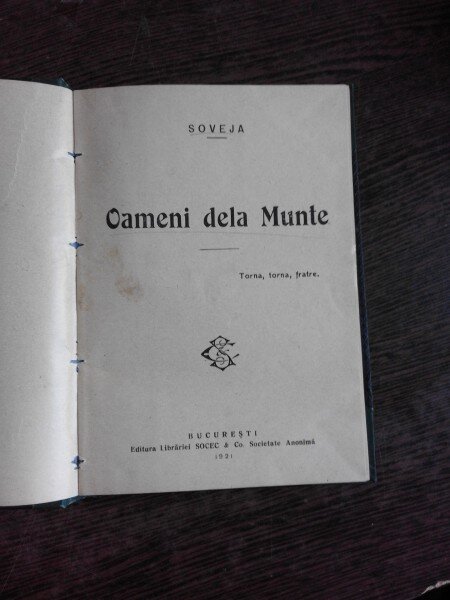 OAMENI DE LA MUNTE - SOVEJA