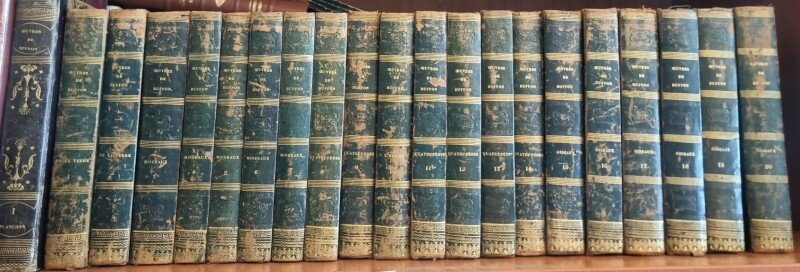 Oeuvres complètes de Buffon, mises en ordre et précédées d’une notice historique - editie ingrijita de M. A. Richard