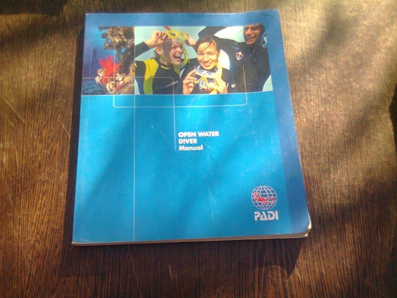OPEN WATER. DIVER MANUAL  (CARTE IN LIMBA ENGLEZA)