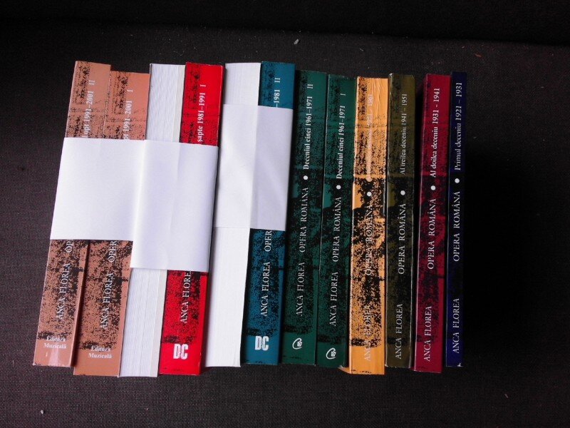 OPERA ROMANA - ANCA FLOREA  (COMPLETA, 12 VOLUME)