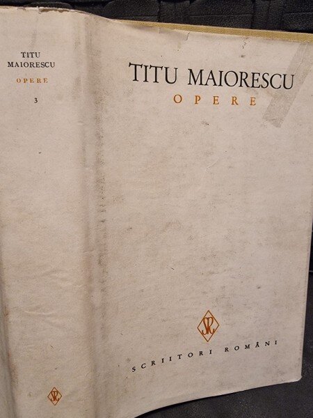 Opere 3 - Titu Maiorescu