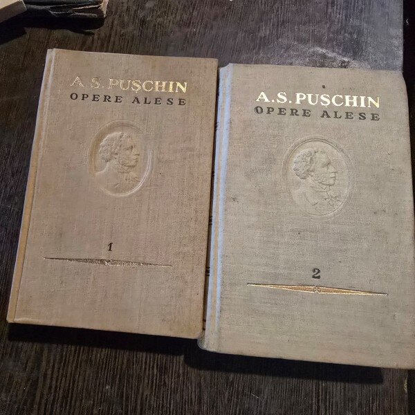 OPERE ALESE VOL I, II de A.S. PUSCHIN , 1954