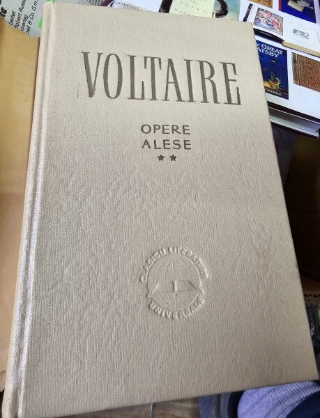 Opere alese - Voltaire  vol.II  editie cartonata