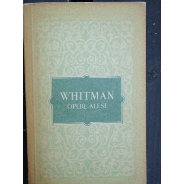 OPERE ALESE - WHITMAN