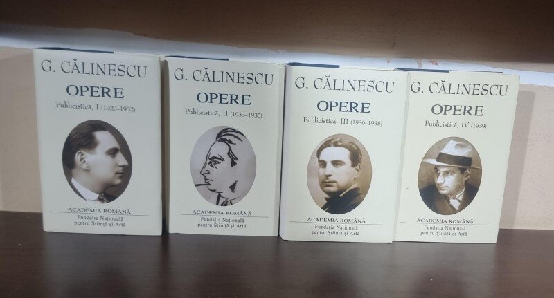 Opere - volumul I Publicistica, I (1920-132), volumul II Publicistica II ( 1933-1935), volumul III Publicistica, III (1936-1938), volumul IV Publicistica, IV (1939) -   Academia Romana