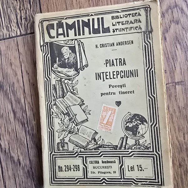 Piatra intelepciunii, povesti pentru tineret - H. Cristian Andersen