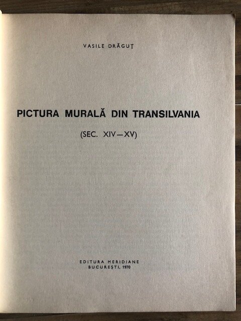 PICTURA MURALA DIN TRANSILVANIA-VASILE DRAUT