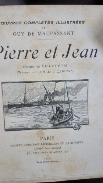 Pierre et Jean - Guy de Maupassant