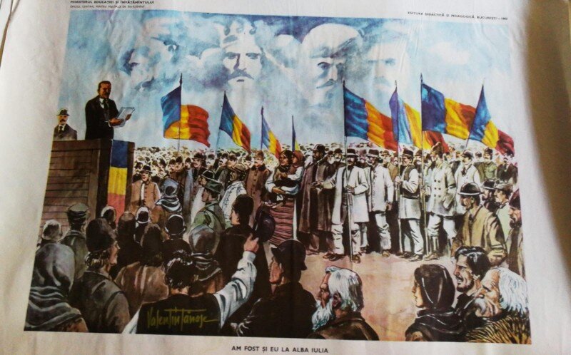 Plansa / Afis Valentin Tanase cu autograf original / perioada comunista