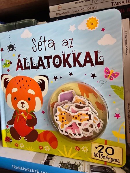 Plimbare cu animalele (carte in limba maghiara)