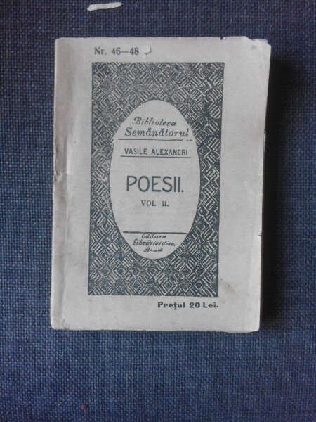 POESII - VASILE ALEXANDRI  VOL.II