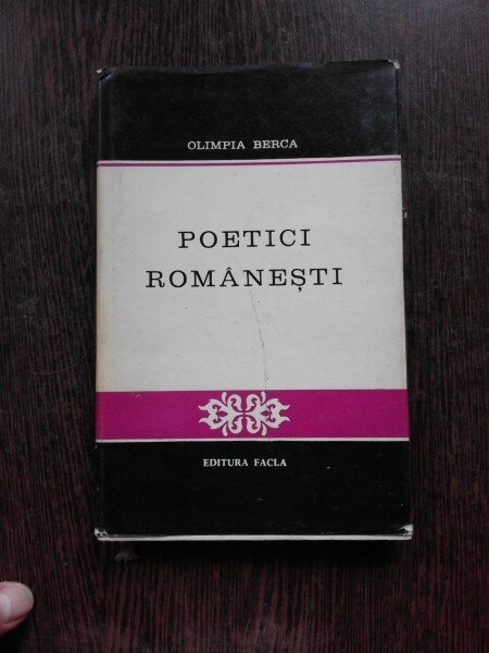 POETICI ROMANESTI - OLIMPIA BERCA
