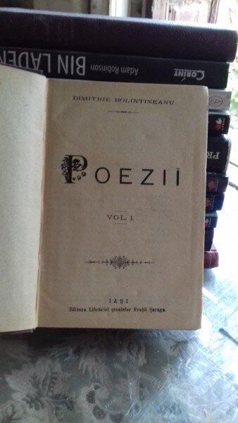 POEZII - DIMITRIE BOLINTINEANU   VOL.1