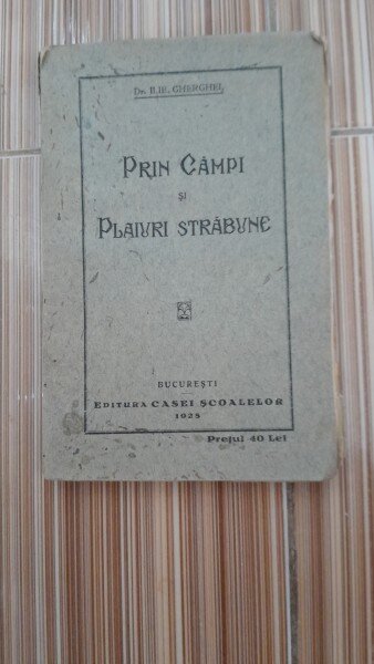 Prin campi si plaiuri strabune - Ilie Gherghel
