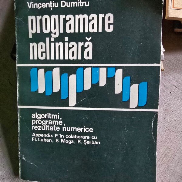 Programare neliniara - Vincentiu Dumitru
