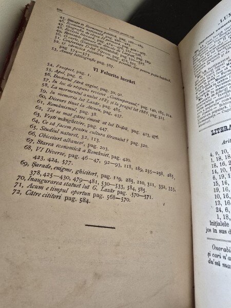 Publicatia ''Revista Pedagogica. Lumina pentru toti'' Anul I Nr. 1 - Iunie 1885 - Eniu Balteanu