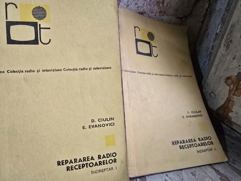 Repararea radio receptoarelor. Indreptar I si II D. Ciulin, E. Evanovici