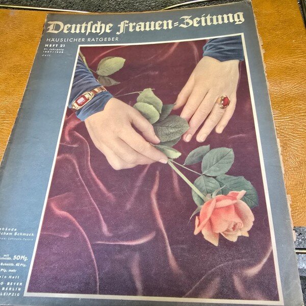 Revista Deutsche Frauen Zeitung Heft 21/juli 1937-1938