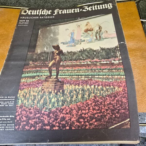 Revista Deutsche Frauen Zeitung Heft 25/september 1936-1937