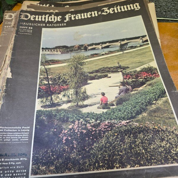 Revista Deutsche Frauen Zeitung Heft 25/september 1937-1938