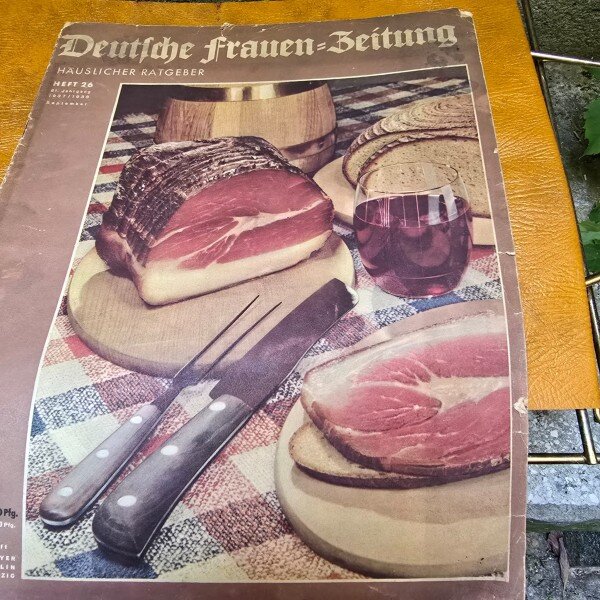 Revista Deutsche Frauen Zeitung Heft 26/september 1937-1938