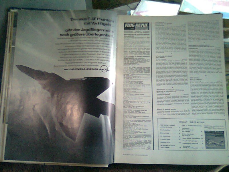 REVISTA FLUGWELT (FLUG REVUE) - 9 NUMERE 1972