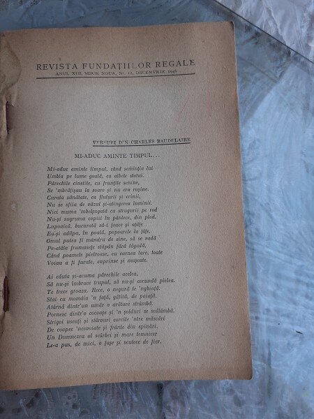 REVISTA FUNDATIILOR REGALE NR.12/AN XIII