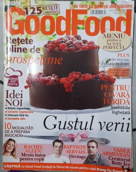 Revista GoodFood - iulie - august 2008