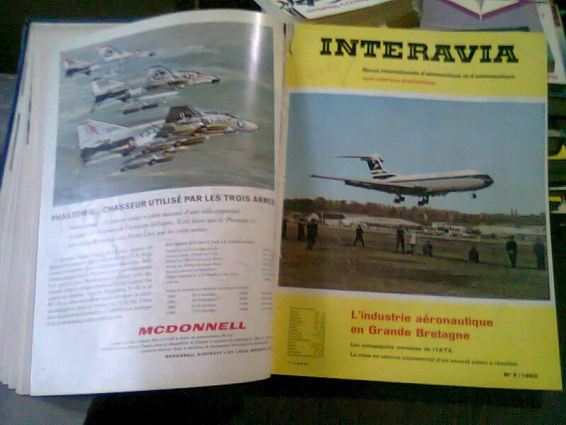 REVISTA INTERAVIA - 6 NUMERE/1962