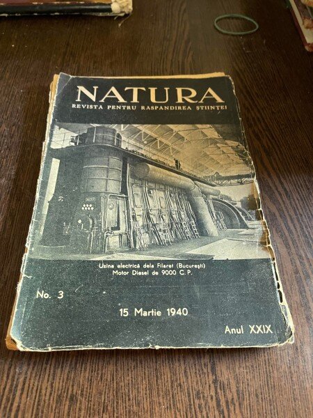 Revista Natura Nr. 3 15 martie 1940 Anul XXIX