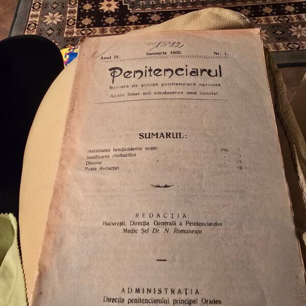Revista Penitenciarul nr.1/1935