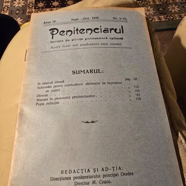 Revista Penitenciarul nr.9-10/1935