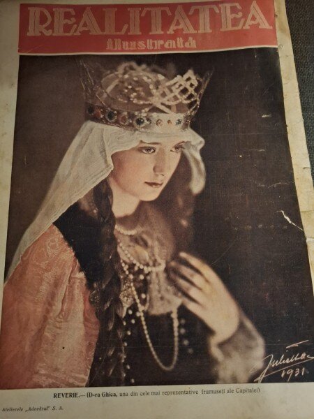 Revista Realitatea Ilustrată Anul V Nr.224 14 Mai 1931 - pe coperta Regele Carol II si D.Nicolae Iorga,primul ministru la Timisoara (Foto-Iosif Berman)