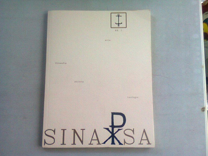 REVISTA SINAPSA NR.3/2008  (REVISTA DE ARTA, FILOSOFIE, STIINTA, TEOLOGIE)