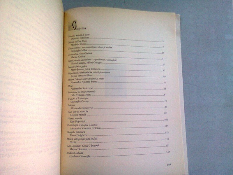 REVISTA SINAPSA NR.3/2008  (REVISTA DE ARTA, FILOSOFIE, STIINTA, TEOLOGIE)