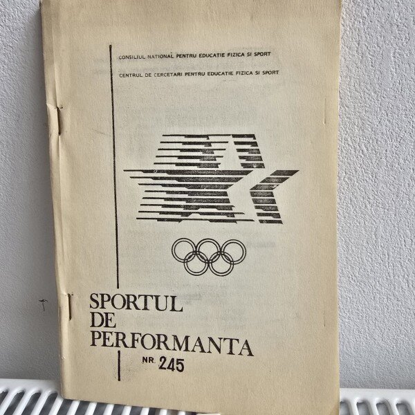 Revista Sportul de performanta Nr. 245