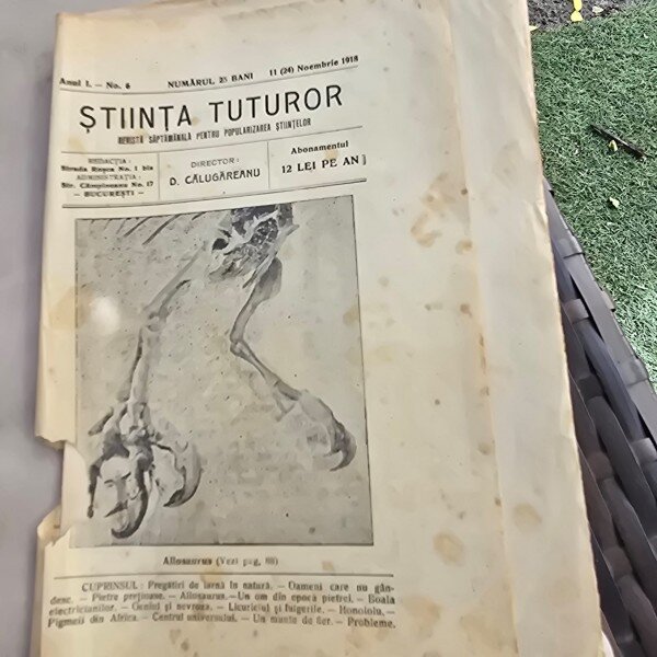 Revista Stiinta Tuturor nr.6/1918