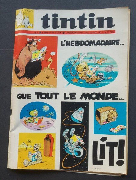 Revista Tintin No. 7/ Anul 25