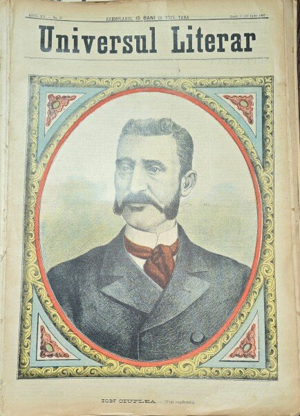Revista Universul Literar nr.27/1897  pe coperta Ion Ciuflea