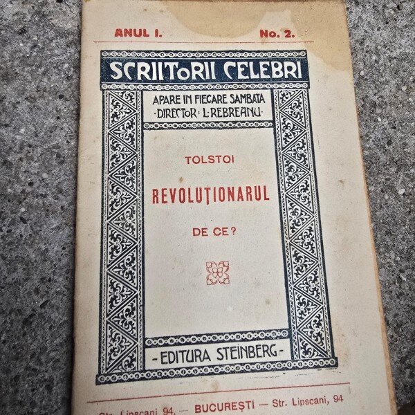 Revolutionarul. De ce? - Tolstoi