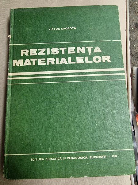 REZISTENTA MATERIALELOR-VICTOR DROBOTA