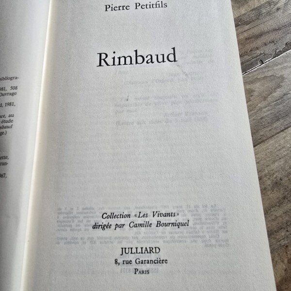 Rimbaud - Pierre Petitfils